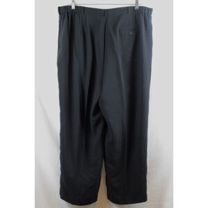 Emma James Black Women's Dress Pants Zip Button Closure 20W 061